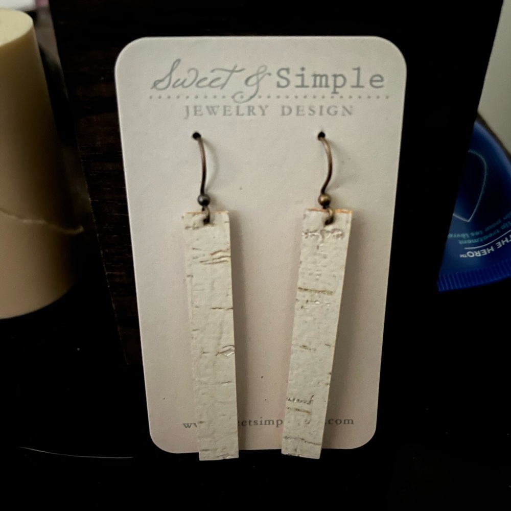 Birch Earrings NWT